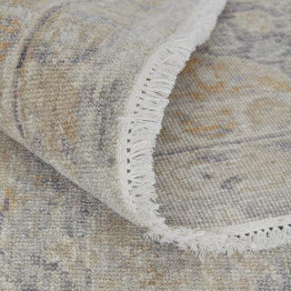 Feizy Rowen 69ALF Tan/Ivory/Orange Area Rug Rolled Image