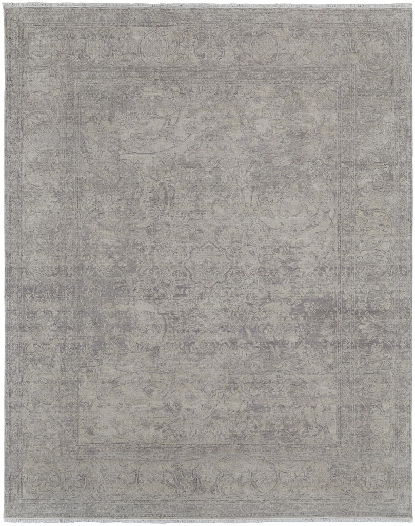 Feizy Rowen 69AMF Gray/Taupe/Ivory Area Rug main image