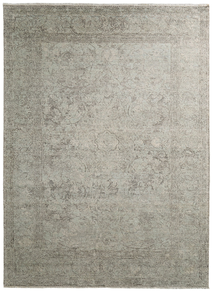 Feizy Rowen 69AMF Gray/Taupe/Blue Area Rug main image