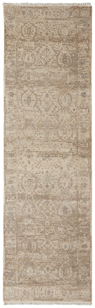 Feizy Rowen 69APF Tan/Taupe/Ivory Area Rug main image