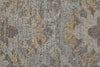 Feizy Rowen 69AVF Taupe/Gray/Orange Area Rug Pattern Image