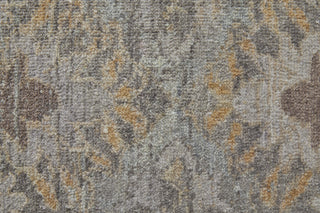 Feizy Rowen 69AVF Taupe/Gray/Orange Area Rug Pattern Image