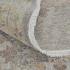 Feizy Rowen 69AVF Taupe/Gray/Orange Area Rug Rolled Image