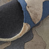 Feizy Serrano 8856F Ivory/Tan/Blue Area Rug Rolled Image