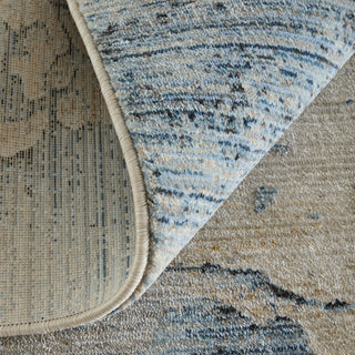 Feizy Sonora 39U9F Blue/Ivory/Tan Area Rug Rolled Image