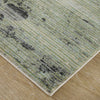 Feizy Sonora 39U9F Green/Ivory/Tan Area Rug Corner Image