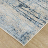 Feizy Sonora 39UAF Blue/Ivory/Gray Area Rug Corner Image