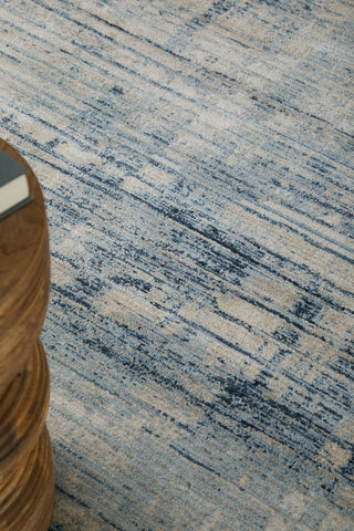 Feizy Sonora 39UAF Blue/Ivory/Gray Area Rug Lifestyle Image Feature