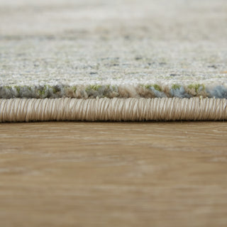 Feizy Sonora 39UBF Taupe/Ivory/Blue Area Rug Pile Image