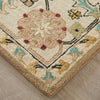 Feizy Springfield 8A45F Tan/Ivory/Blue Area Rug Corner Image