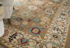 Feizy Springfield 8A45F Tan/Ivory/Blue Area Rug Lifestyle Image Feature