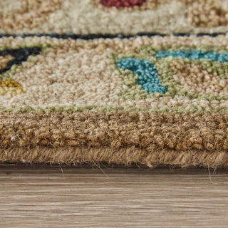 Feizy Springfield 8A45F Tan/Ivory/Blue Area Rug Pile Image