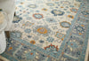 Feizy Springfield 8A46F Blue/Gray/Ivory Area Rug Lifestyle Image Feature