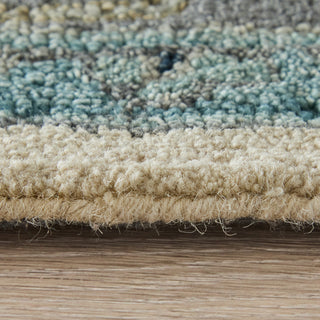 Feizy Springfield 8A46F Blue/Gray/Ivory Area Rug Pile Image