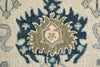 Feizy Springfield 8A46F Blue/Gray/Ivory Area Rug Pattern Image