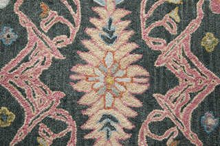 Feizy Springfield 8A47F Gray/Ivory/Blue Area Rug Pattern Image