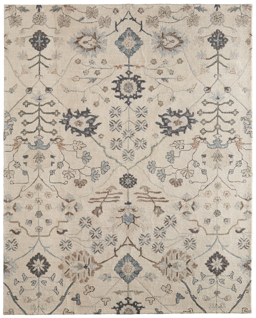 Feizy Springfield 8A48F Ivory/Tan/Gray Area Rug main image