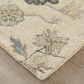 Feizy Springfield 8A48F Ivory/Tan/Gray Area Rug Corner Image