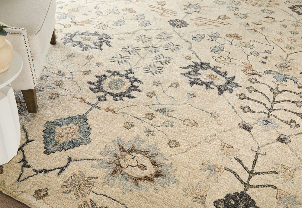 Feizy Springfield 8A48F Ivory/Tan/Gray Area Rug Lifestyle Image Feature