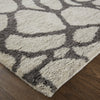 Feizy Belden T6001 Gray Area Rug by Thom Filicia