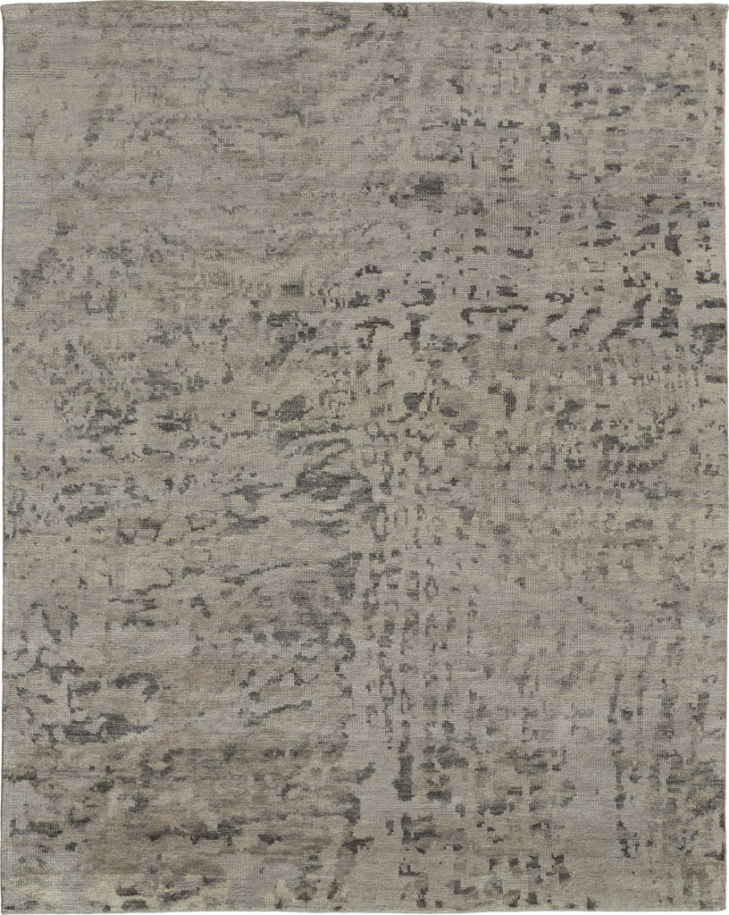 Feizy Wyman T6002 Gray Area Rug by Thom Filicia