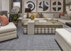 Feizy Haverhill T8000 Charcoal Area Rug by Thom Filicia