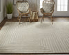 Feizy Fenner T8003 Beige/Ivory Area Rug by Thom Filicia