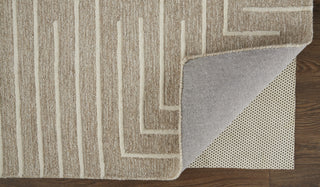 Feizy Fenner T8003 Beige/Ivory Area Rug by Thom Filicia