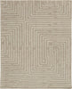 Feizy Fenner T8003 Beige/Ivory Area Rug by Thom Filicia