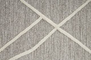 Feizy Euclid T8004 Gray/Ivory Area Rug by Thom Filicia