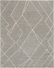 Feizy Euclid T8004 Gray/Ivory Area Rug by Thom Filicia