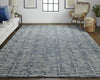 Feizy Berwyn T6005 Blue/Silver/Gray Area Rug by Thom Filicia