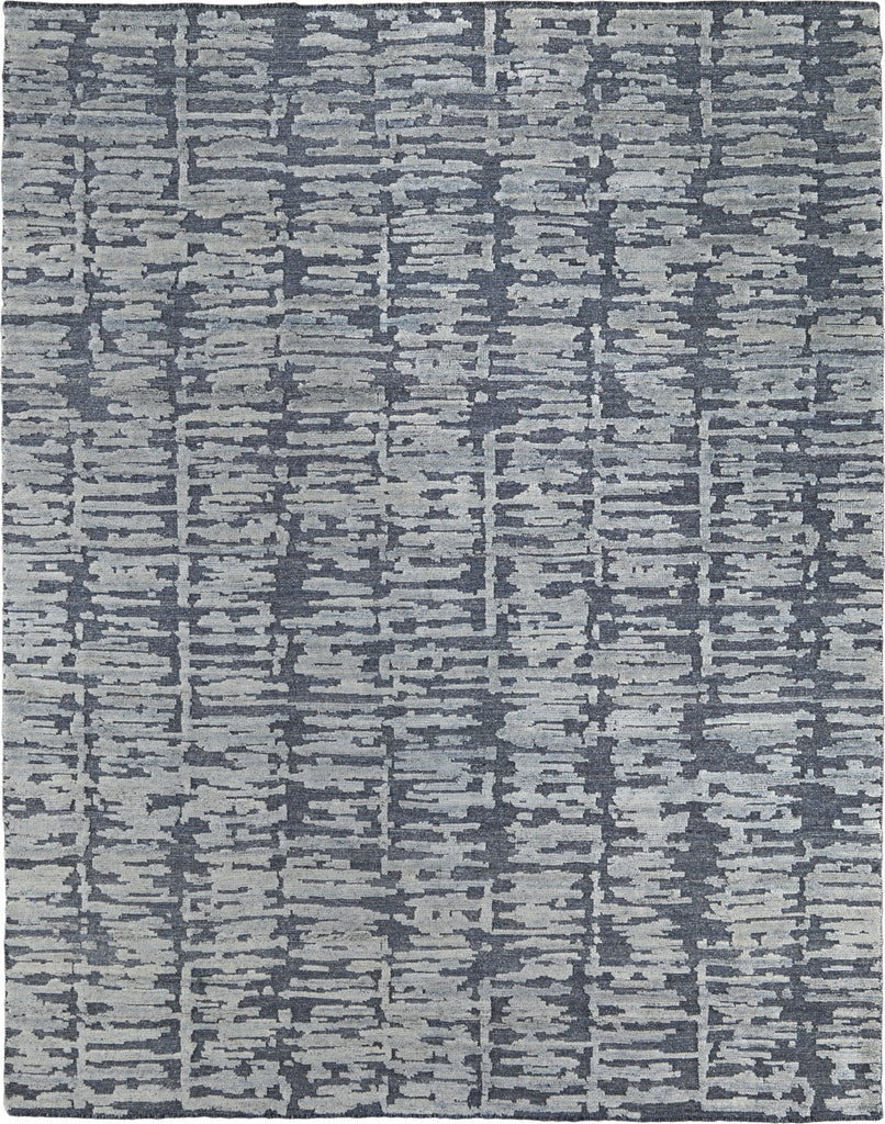 Feizy Berwyn T6005 Blue/Silver/Gray Area Rug by Thom Filicia