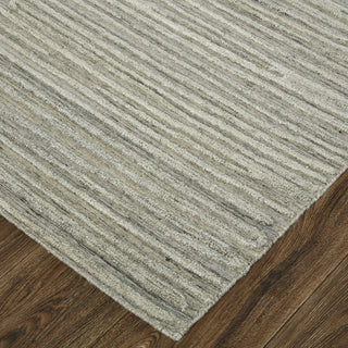 Feizy Braeside T8005 Taupe/Gray Area Rug by Thom Filicia