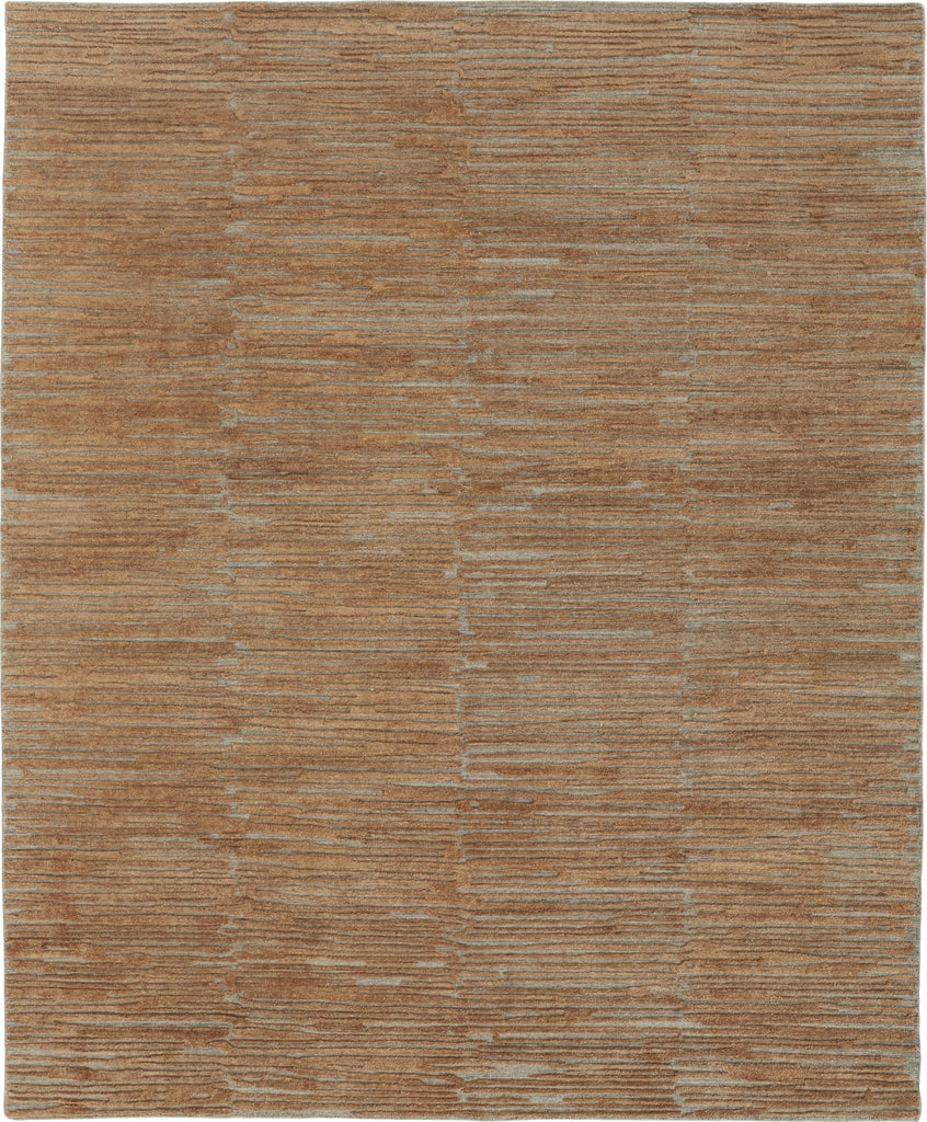 Feizy Braeside T8005 Orange/Gray Area Rug by Thom Filicia