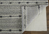 Feizy Cicero T8006 Gray/Black/White Area Rug by Thom Filicia