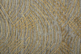 Feizy Taunton T8007 Gold/Gray Area Rug by Thom Filicia