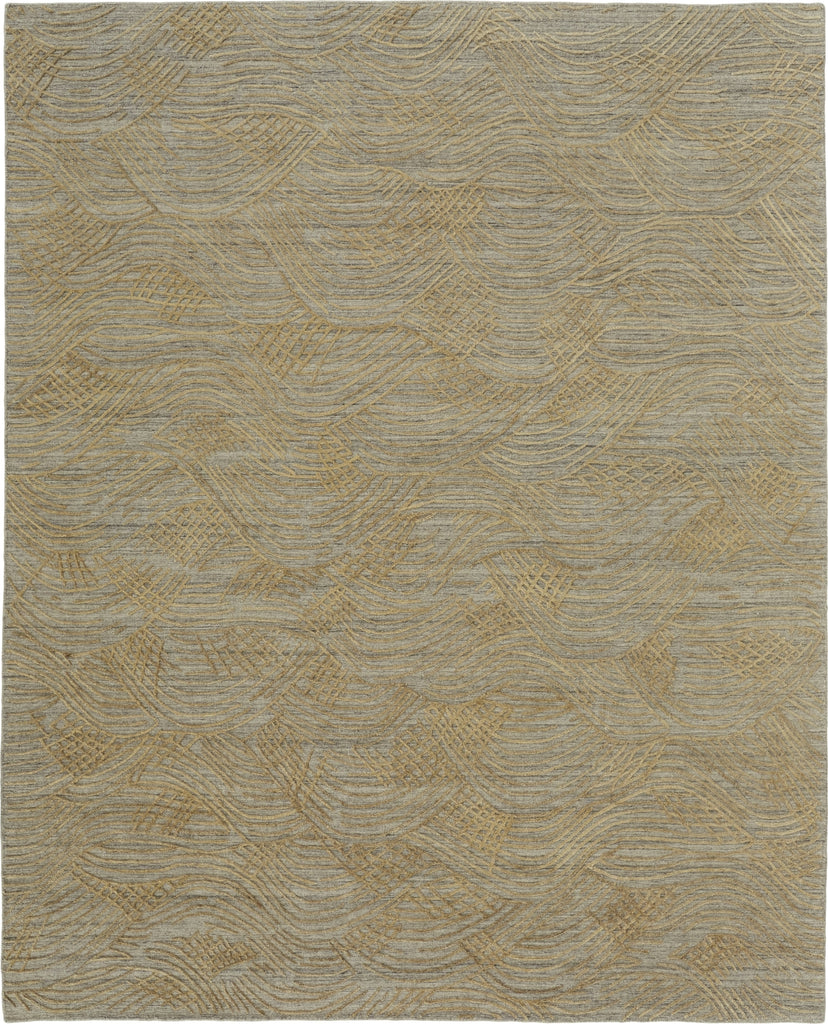 Feizy Taunton T8007 Gold/Gray Area Rug by Thom Filicia