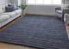 Feizy Vesper T6036 Black Area Rug by Thom Filicia