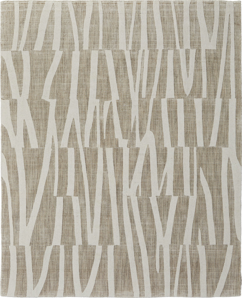 Feizy Peconic T8009 Tan/Ivory Area Rug by Thom Filicia