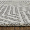 Feizy Lytton T8010 Gray/Ivory Area Rug by Thom Filicia