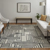 Feizy Gansett T8011 Tan/Brown Area Rug by Thom Filicia