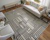 Feizy Gansett T8011 Tan/Brown Area Rug by Thom Filicia