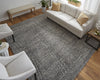 Feizy Dering T6042 Gray/Tan/Taupe Area Rug by Thom Filicia