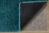 Feizy Tula 8A98F Blue/Green Area Rug Corner Image with Rug Pad