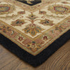 Feizy Wagner 8941F Black/Gold/Tan Area Rug Lifestyle Image Feature