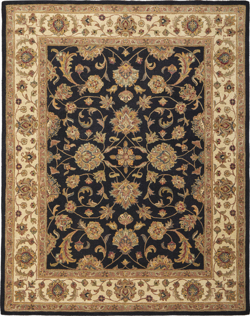 Feizy Wagner 8941F Black/Gold/Tan Area Rug Main Image