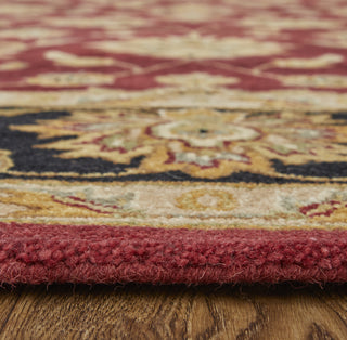 Feizy Wagner 8942F Red/Black/Gold Area Rug main image