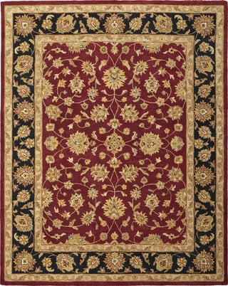 Feizy Wagner 8942F Red/Black/Gold Area Rug Main Image