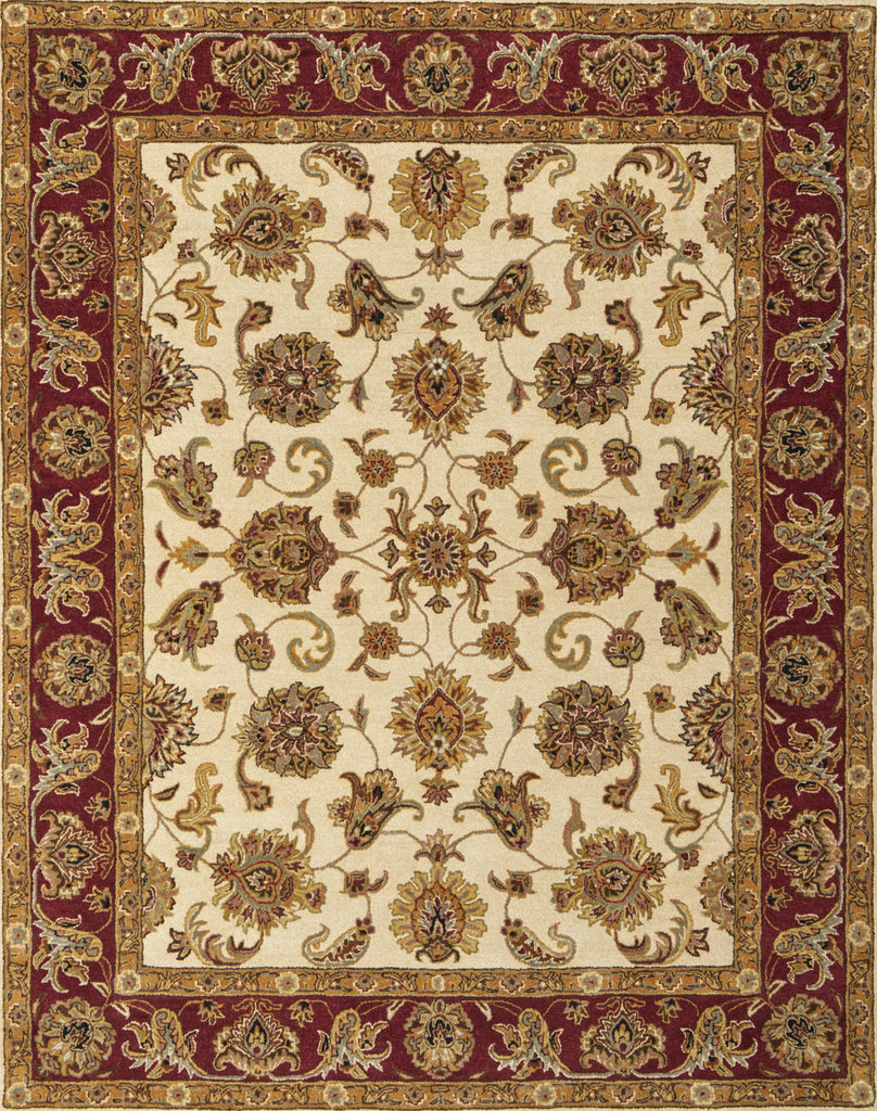 Feizy Wagner 8944F Tan/Gold/Red Area Rug Main Image